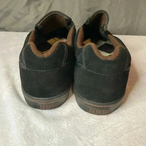 Men’s NSS black slide shoes - Picture 5 of 7